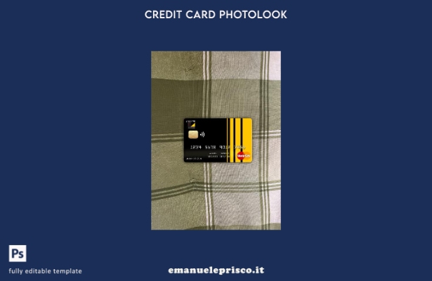 stile verificato Ciad Modello frontale photolook mastercard della banca commerci